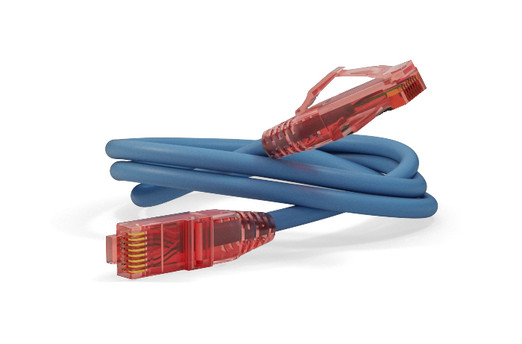 Hyperline PC-LPM-UTP-RJ45-RJ45-C5e-3M-LSZH-BL Патч-корд U/UTP, Cat.5е (100% Fluke Component Tested), LSZH, 3 м, синий