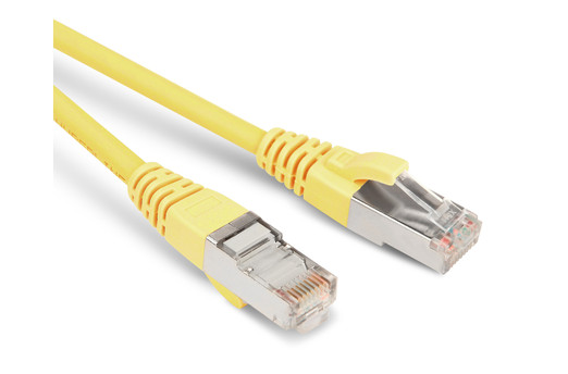 Hyperline PC-LPM-STP-RJ45-RJ45-C6-15M-LSZH-YL Патч-корд U/FTP, экранированный, Cat.6 (100% Fluke Component Tested), LSZH, 15 м, желтый